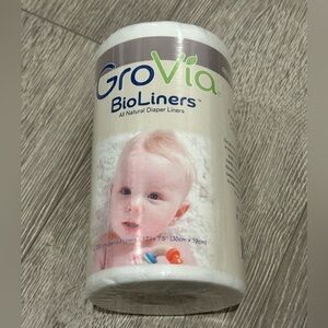 GroVia Bioliners All Natural Baby Diaper Liners 200 count NEW